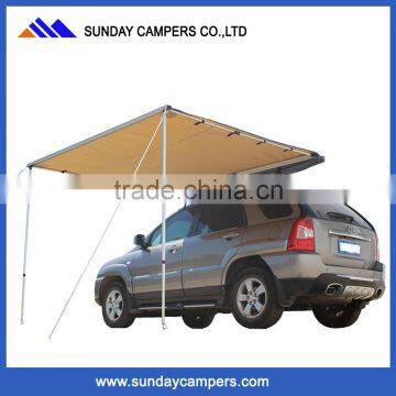 Durable Canvas Car Awning Fabric Waterproof Awning Track for Campers photo-3