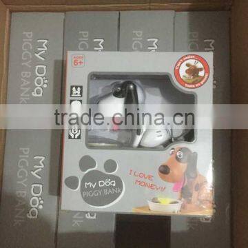 UCHOME Custom Dog Money Box, Eating Dog Coin Bank, Dog Piggy Bank photo-6