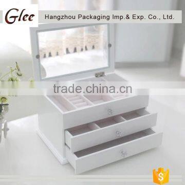 Graceful Trendy Popular, New Style Custom Polished Unfinished Wooden Jewelry Box Wholesale photo-3