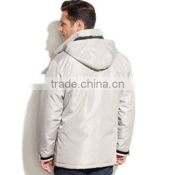 OEM Outdoor Wholesale Softshell Men Cheap Mens Hooded Jackets photo-2