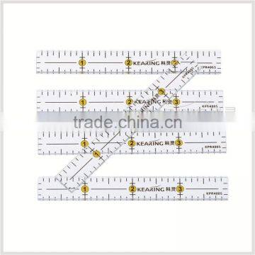Kearing Manufacture Price High Quality Acrylic Quilting Rulers 4'' * 1/2'' & Patchwork Sew Ruler # KPR4005 photo-3