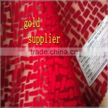 Burn Out Cheap Lace Fabric photo-4