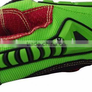 CE 4543 Cut Proof High Visibility Oil and Gas Safety Gloves TPR Cut Resistant Impact Protection Gloves photo-4