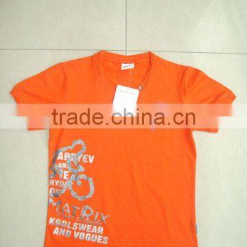children cotton T-shirts , foil printed cotton t-shirts