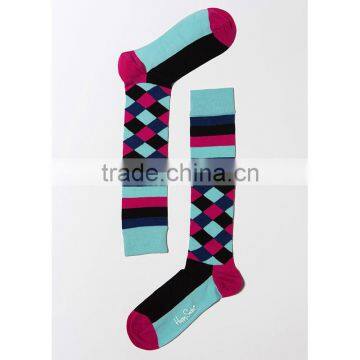 Soft Breathable Mens Dress Socks color sock