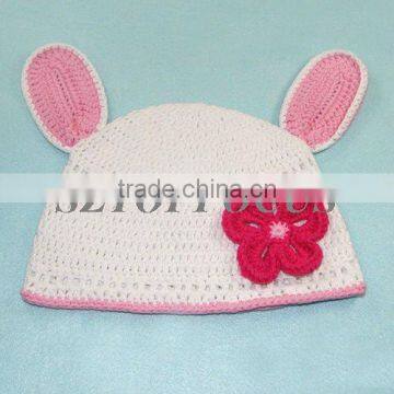 FREE CROCHET KNITTED BABY HATS WITH EARS