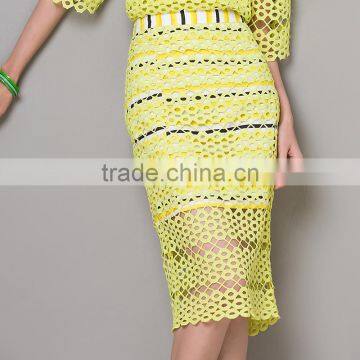 Self Portrait Elegant Ladies Designer Skirt Suits for Office Ladies 2 Piece Women Set photo-5