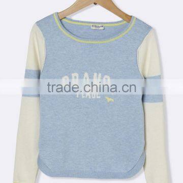 High Quality Round neckline baby boy sweater designs (BKNB22)