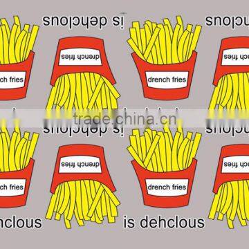 Eco-friendly Ink Resistant Plastisol/Screen Printing Heat Transfer Stickers Iron On Clothing With Custom Pattern photo-2