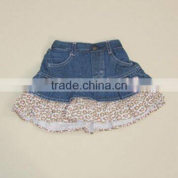 R&H Fashion high quality wholesale short kids mini skirt