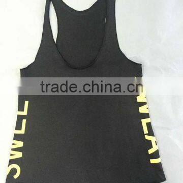 Blank drop armhole vest women tank top wholesale