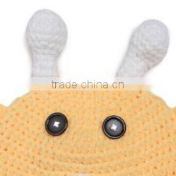 Hand Made Cartoon Animal Winter Knitted Baby Crochet Hat photo-5