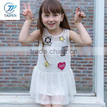 Tinta Roriz New Kids Dresses T16319 Summer Girls's Dress With Camisole 2pcs Casual Girls Dress Set Wholesale photo-2