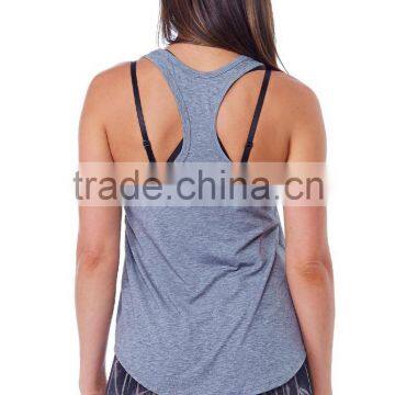 Fashion Sexy Women Wholesale Activewear Gym Stringer Vest photo-3
