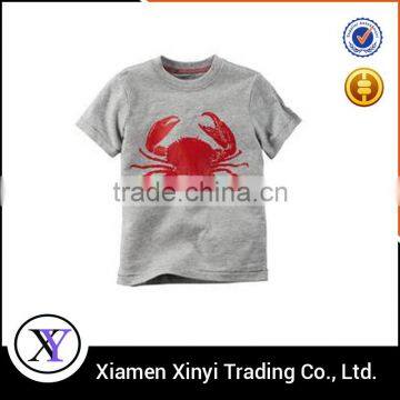 New design custom screen printed kids tshirt for summer