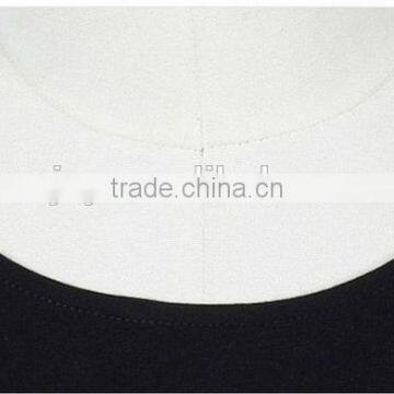 Black Long Sleeve Splicing Into Color Shift Dress photo-3