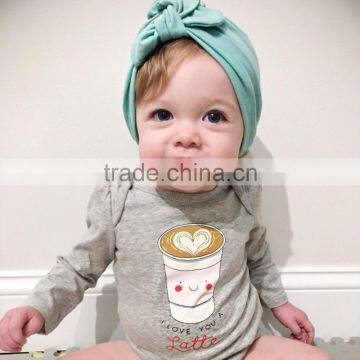 S17201A Spring Autumn Baby Hat Cotton Unisex Newborn Bohemia Style Candy Color Hats photo-2