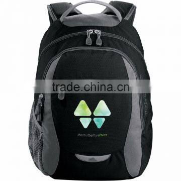 High Sierra Curve Backpack - Large Front Load Main Compartment, Organizer Compartment With Pen Pockets and Comes With Your Logo photo-4
