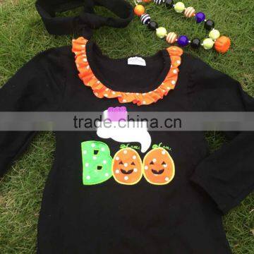 Girl Ghost Dress Kids Halloween Boutique Dress Baby Girls Halloween Dress Girls Fall Dresses Halloween Toddler Dress Necklace photo-5