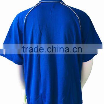 Contrast Mens Short Sleeve 50% Polyester 50% Cotton Cheap Australia Polo Shirt photo-2