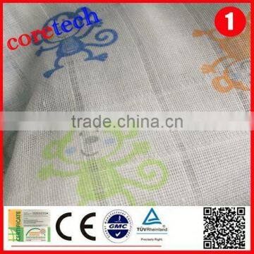 Breathable Natural Cotton Printed Muslin Fabric Factory photo-2