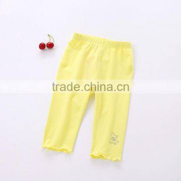 Wholesale New Slim Cotton 3/4 Kids Girls Leggings photo-2