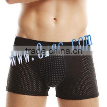 2014 push up pouch mens boxer black rednose