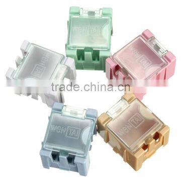 Hot Sale 100pcs SMT SMD Electronic Components Parts Box Cases Patch Laboratory Storage Box Plastic Five Color photo-2
