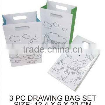 CRAFT FOR KID (S367) 3 PC DRAWING BAG SET