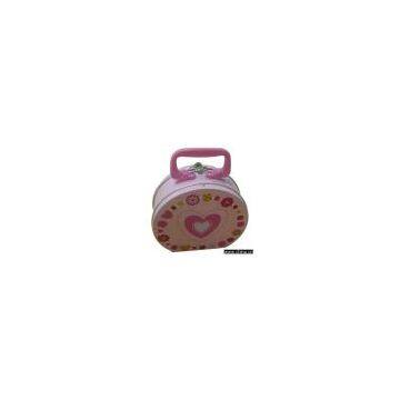 Sell D-Shape Tin Box