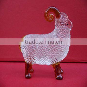 Fashionable crystal sheep