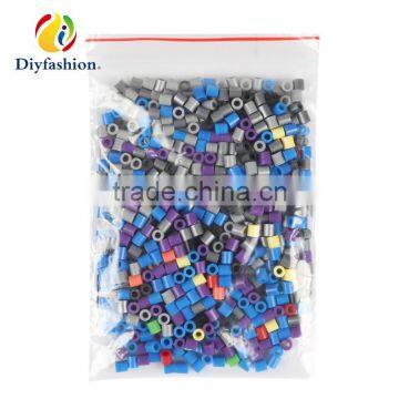 Diyfashion 5mm Mini Hama Perler Beads Set With Puzzle Iron Paper and Twezzer Toys for Kids 18092 photo-3