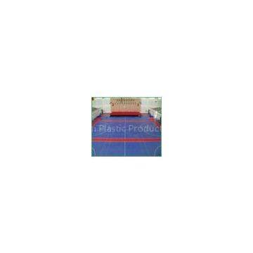 Indoor Suspended Modular Interlock Gym Sports Floor / Mat, Basketball Court Flooring