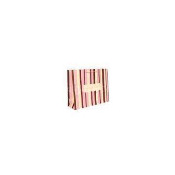 Personalized Art Paper, Ivoryboard Paper Gift Bag Neapolitan Branded For Promotional