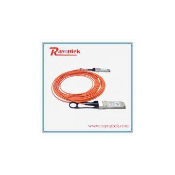 Telecom Networking AOC 40G QSFP+ Active Optic Cable