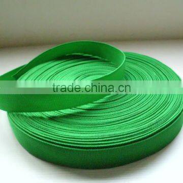 green pp webbing tape for bag binding