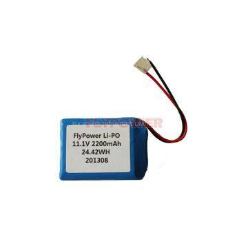 11.1V 2200mAh Lithium-ion polymer battery pack