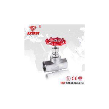 200WOG Stainless Steel Threaded Ends Globe Valve