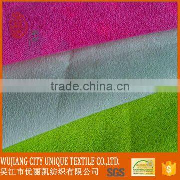 Light Weight 80gsm105d*200d 100%polyester Warp Suede Fabric for Cloth for Sofa