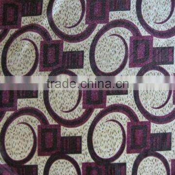 Printed Velvet Fabric/Two Way Stretch/For Garment