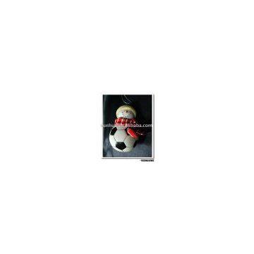 Polyresin snowman ornament