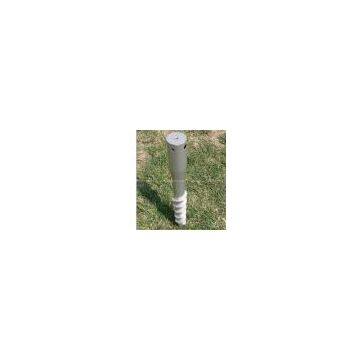 galvnized screw pole anchor