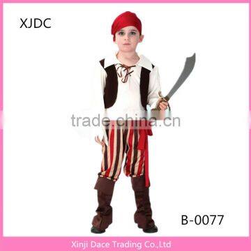 Hot sale pirate design cheap halloween costumes wholesale in china