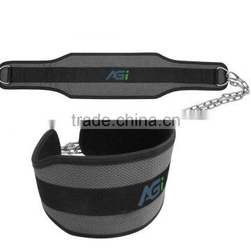 Dipping weight lifting belt