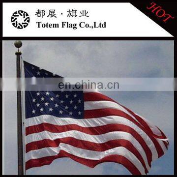 Durable Printing Polyester Patriotic American Flag