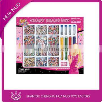 2016 New design kids play DIY beads set