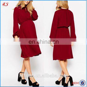 China Dongguan Supplier OEM ODM Maternity Wear Clothings Dress With Soft Tie Wholesale Maternity Clothes For Pregnant Women