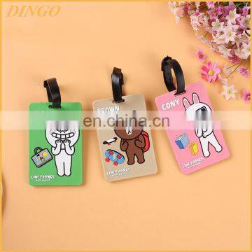 Promotional High Quality PVC Luggage Tag