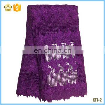 Top design african cord lace fabric, chemical lace water soluble guipure lace fabric L16022217