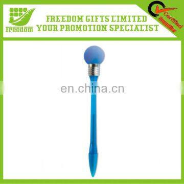 Personalized Promotional Light Up Bulb Ball Pen